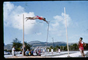 Ted Goble Collection, No. 19 High Jump And Pole Vault Micronesian Olympic Games 1969